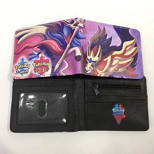  Pokemon sword and shield anime wallet 