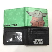 Star Wars Yoda anime wallet