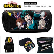  My Hero Academia anime canvas pen bag pencil bag 