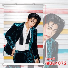 Super M star wall scroll