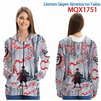 Demon Slayer anime long sleeve hoodie cloth