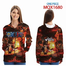 One Piece anime long sleeve hoodie cloth