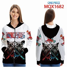 One Piece anime long sleeve hoodie cloth