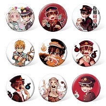 Toilet Bound Hanako kun anime brooches pins set(9p...