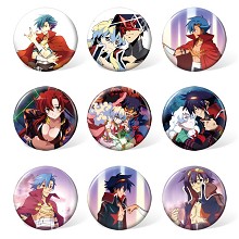 Tengen Toppa Gurren Lagann anime brooches pins set...