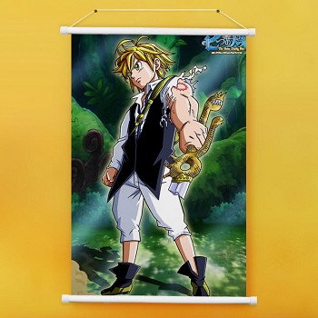 The Seven Deadly Sins anime wall scroll