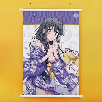 My Youth Romantic Comedy Is Wrong As I Expected anime wall scroll