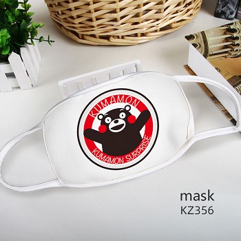 Kumamon anime trendy mask