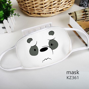  We Bare Bears anime trendy mask 