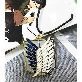 Attack on Titan anime necklace