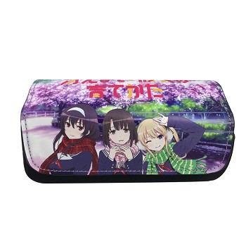 Hatsune Miku anime pen bag pencil bag