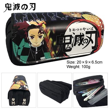  Demon Slayer anime pen bag pencil bag 