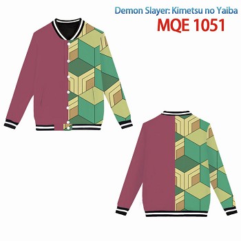 Demon Slayer anime baseball cloth jacket