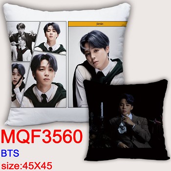 BTS star two-sided pillow