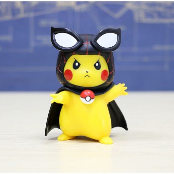 Pokemon Pikachu cos Spider Man anime figure