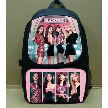  BLACKPINK star backpack bag 