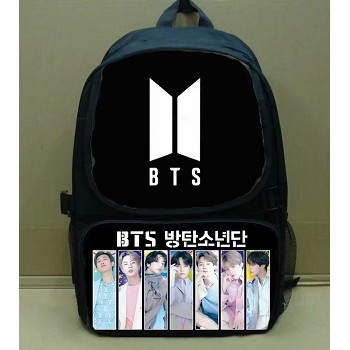 BTS star backpack bag