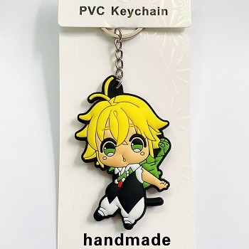 The Seven Deadly Sins anime two-sided key chain