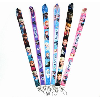 Frozen neck strap Lanyards for keys ID card gym phone straps USB badge holder diy hang rope