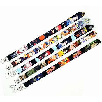  Naruto neck strap Lanyards for keys ID card gym phone straps USB badge holder diy hang rope 