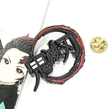 Demon Slayer anime brooch pin