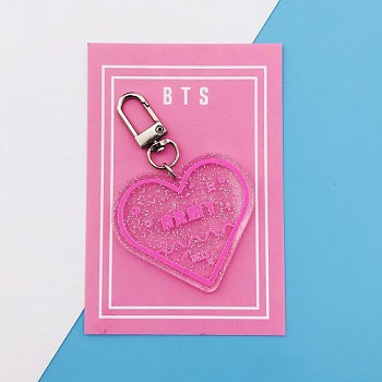  BTS ARMY star acrylic key chain 