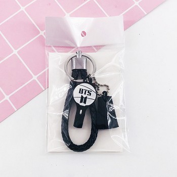 BTS star key chain