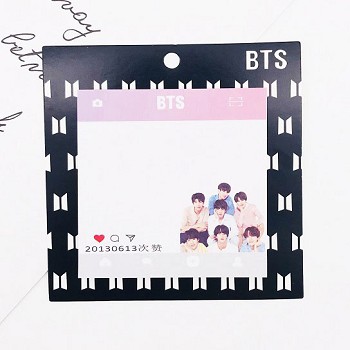  BTS star Memo Pad Notes Memo Sticker Pape 