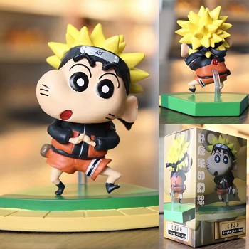 Crayon Shin-chan cos naruto figure