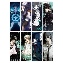 Psycho Pass anime pvc bookmarks set(5set)