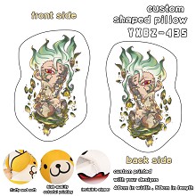  Dr.STONE anime custom shaped pillow 