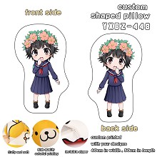 Toaru Kagaku no Railgun anime custom shaped pillow