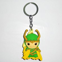 Loki figure doll key chin