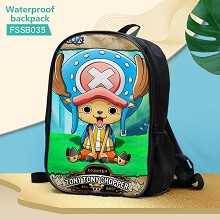 One Piece anime waterproof backpack bag