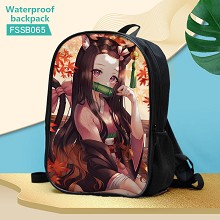  Demon Slayer anime waterproof backpack bag 