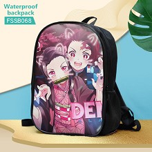  Demon Slayer anime waterproof backpack bag 