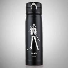 One Piece Brook anime vacuum cup bottle kettle