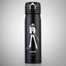  One Piece Brook anime vacuum cup bottle kettle 