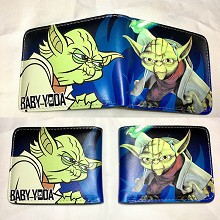 Star wars Master Yoda wallet