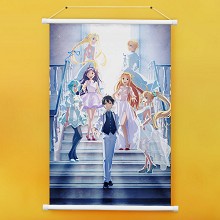 Sword Art Online anime wall scroll