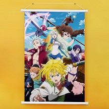 The Seven Deadly Sins anime wall scroll