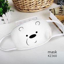 We Bare Bears anime trendy mask