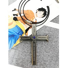 One Piece anime necklace