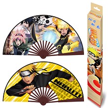 10inches Naruto anime silk cloth fans