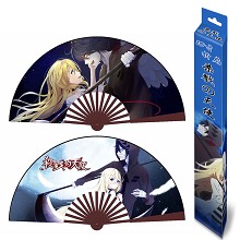 10inches Angels of Death anime silk cloth fans