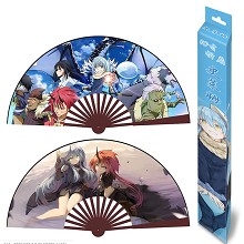 10inches Tensei shitari slime anime silk cloth fan...