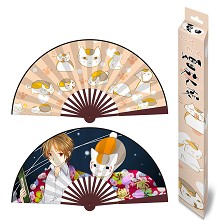 10inches Natsume Yuujinchou anime silk cloth fans