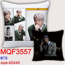 BTS star two-sided pillow