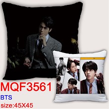 BTS star two-sided pillow