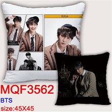 BTS star two-sided pillow